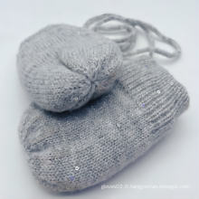 gants en tricot personnalisés pour bébé